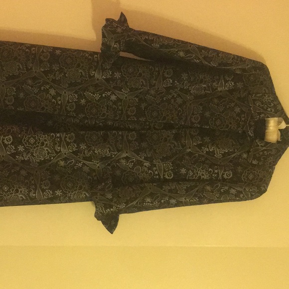 Brocade Dress with matching coat. - Picture 2 of 2